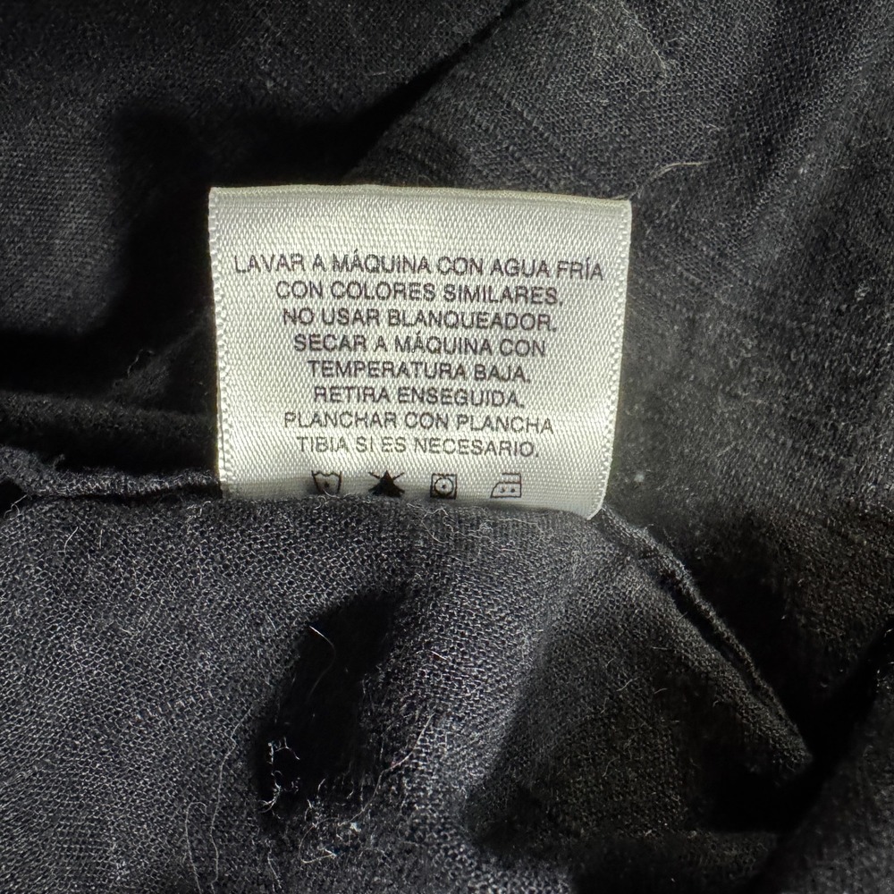 David Taylor Collection Mens 4XL Black Linen Cotton Short Sleeve Button Shirt - Picture 7 of 7